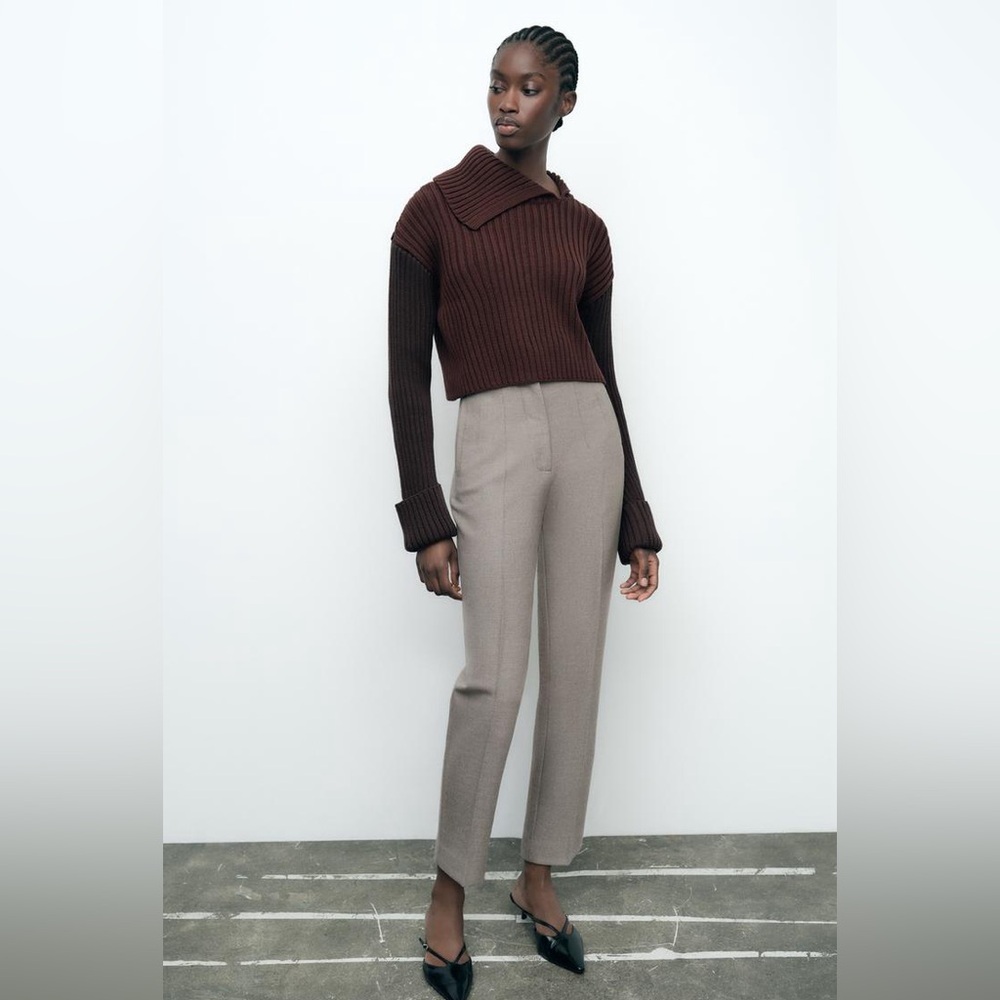 Zara High Waisted Trouser